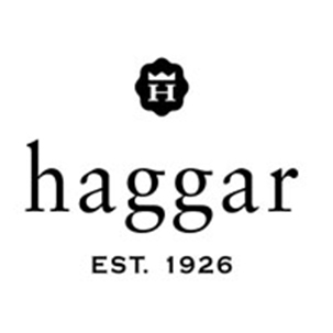 Hagger glasses designer logo