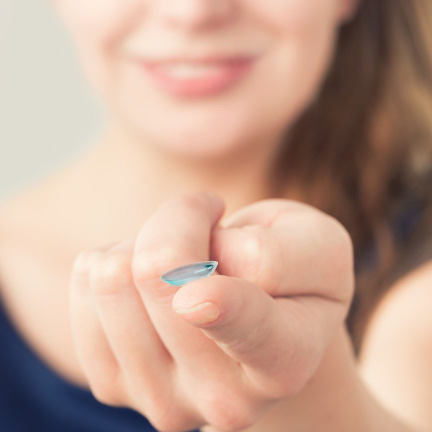 Comfortable, Clear Contact Lenses