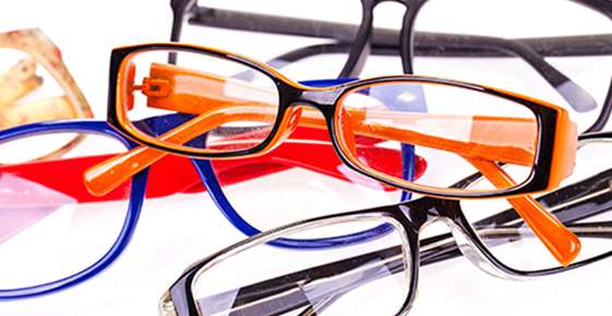 Various eyeglasses