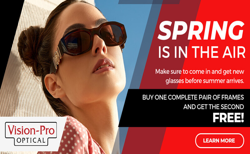 Vision Pro Optical bogo free offer